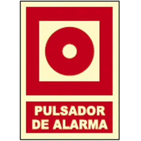 señalización de alarma